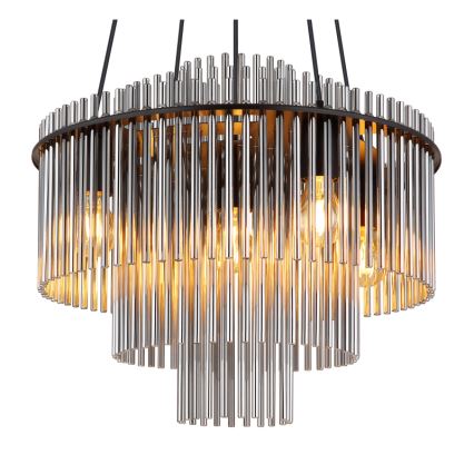 Globo - Rippvalgusti kaablil 5xE27/60W/230V must