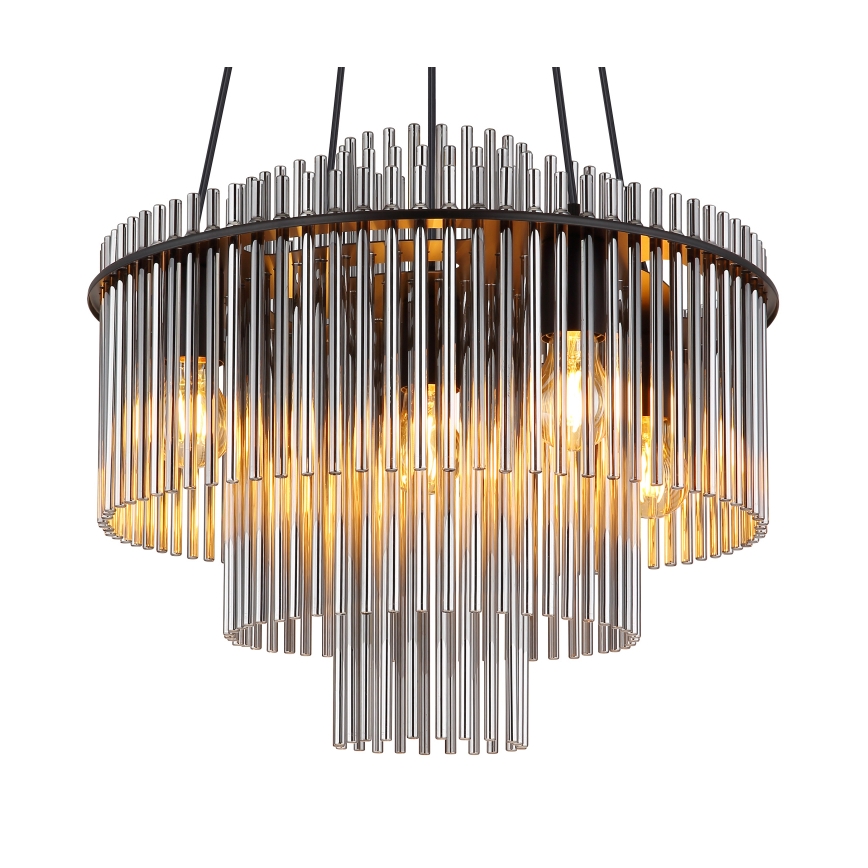 Globo - Rippvalgusti kaablil 5xE27/60W/230V must