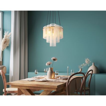 Globo - Lühter 5xE14/40W/230V kuldne