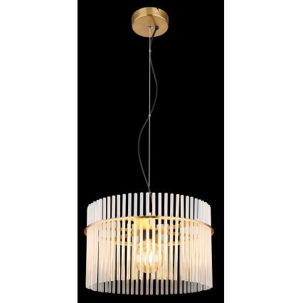 Globo - Lühter 1xE27/60W/230V d. 40 cm kuldne