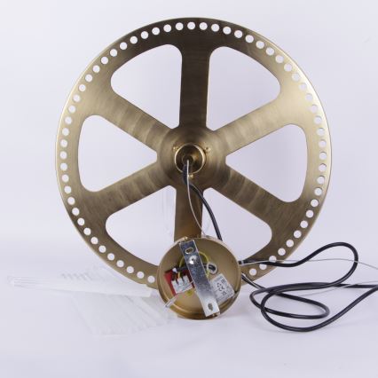 Globo - Lühter 1xE27/60W/230V d. 40 cm kuldne