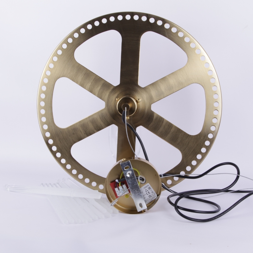 Globo - Lühter 1xE27/60W/230V d. 40 cm kuldne