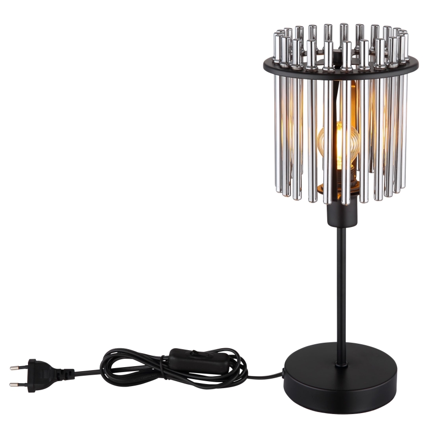 Globo - Laualamp 1xE14/40W/230V d. 15 cm must