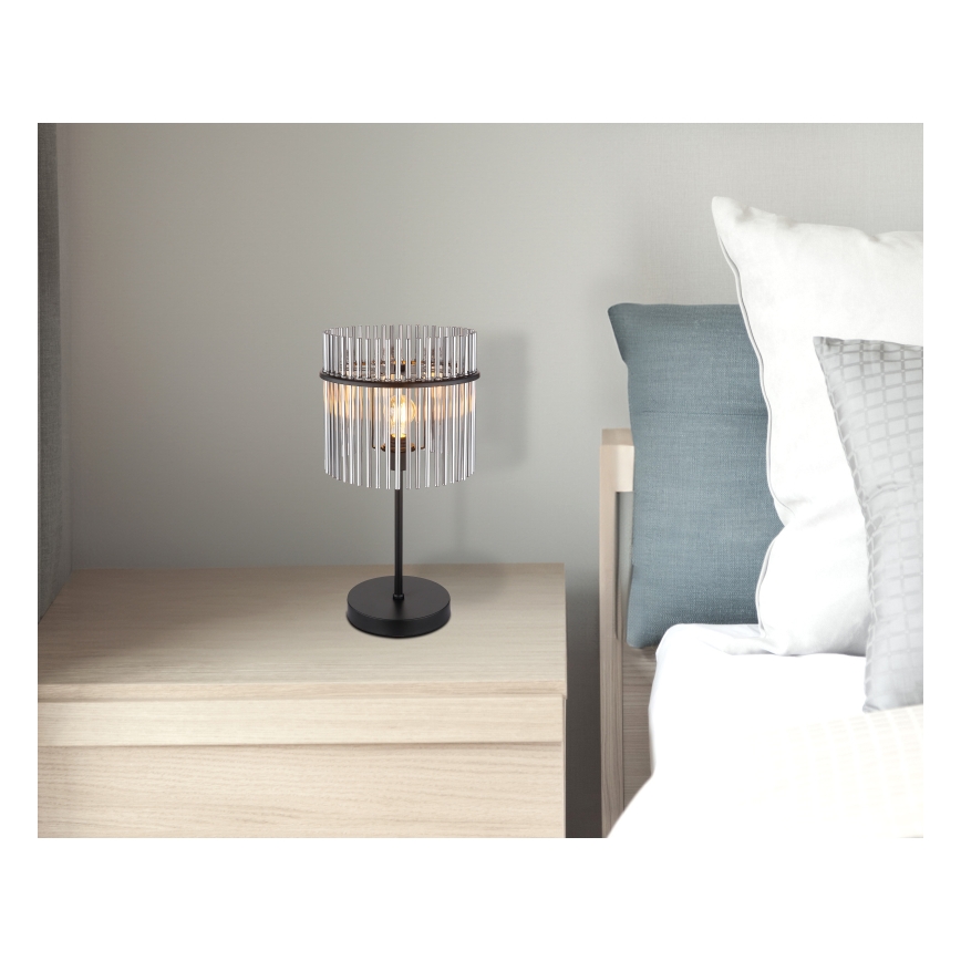 Globo - Laualamp 1xE27/60W/230V, läbimõõt 30 cm, must
