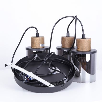 Globo - Lühter 3xE27/15W/230V d. 27 cm tamm