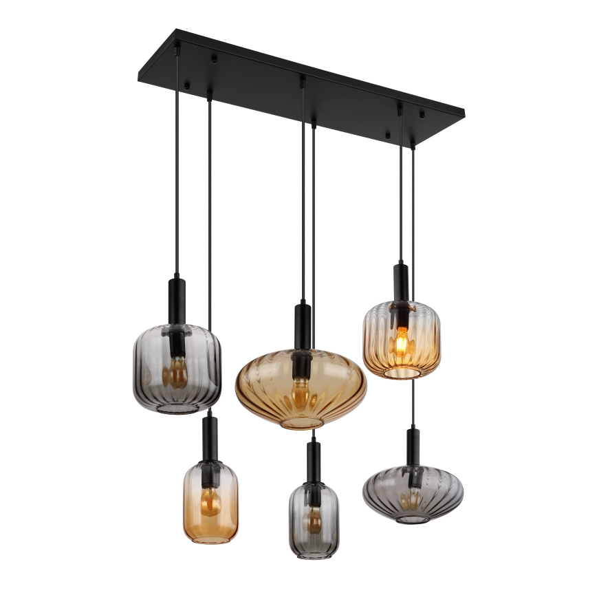 Globo - Kaabliga rippvalgusti 6xE27/60W/230V