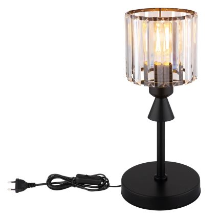 Globo - Laualamp 1xE27/60W/230V d. 15 cm must