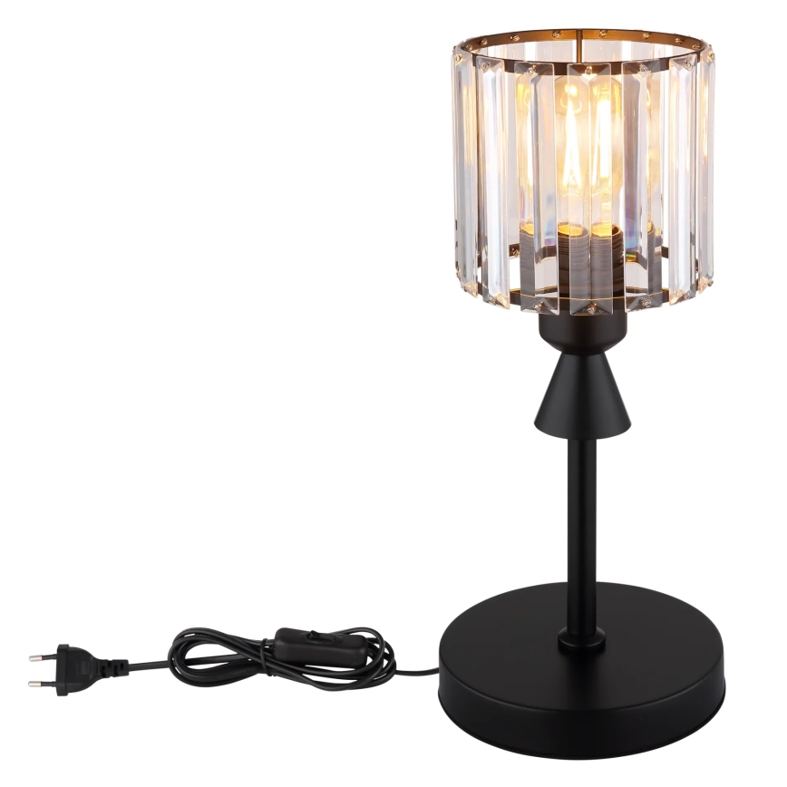 Globo - Laualamp 1xE27/60W/230V d. 15 cm must