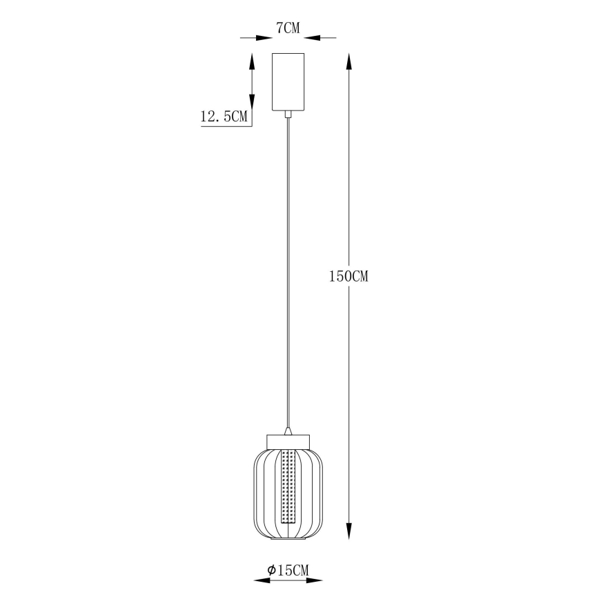 Globo - LED Lühter LED/8W/230V