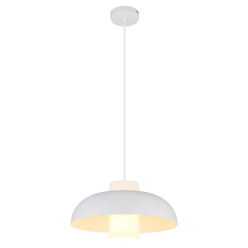 Globo - Kaabliga rippvalgusti 1xE27/60W/230V valge
