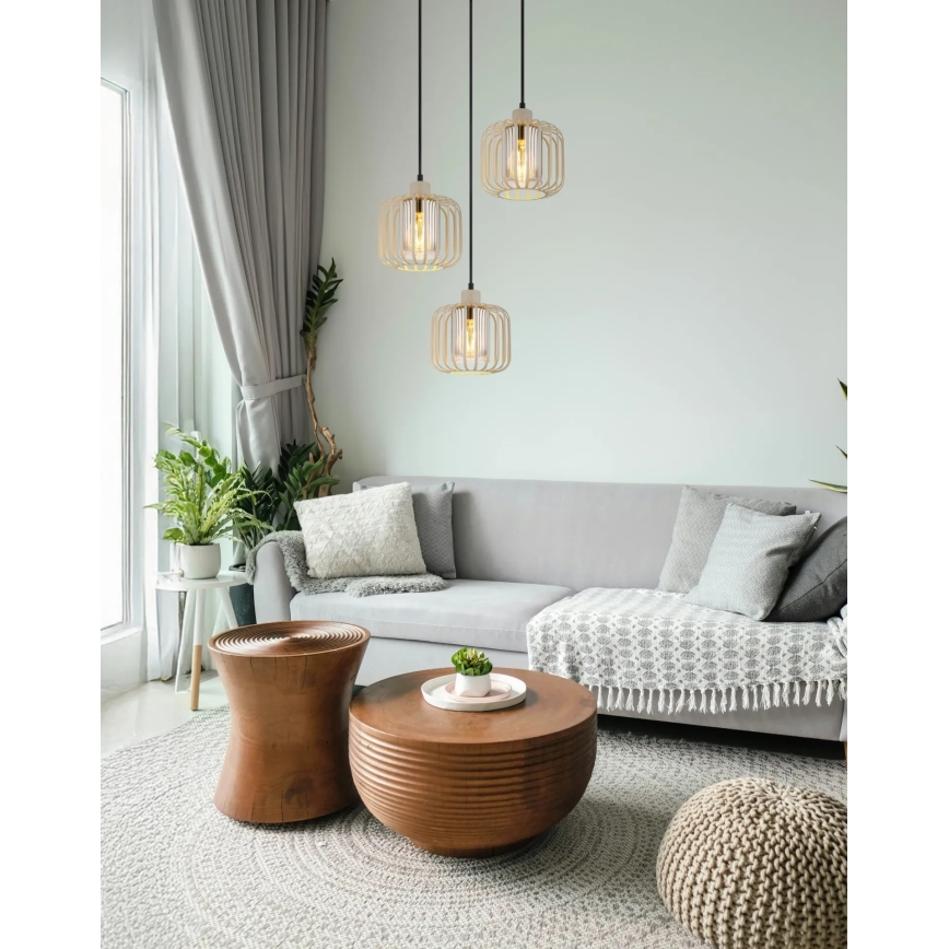 Globo - Rippvalgusti kaablil 3xE27/40W/230V