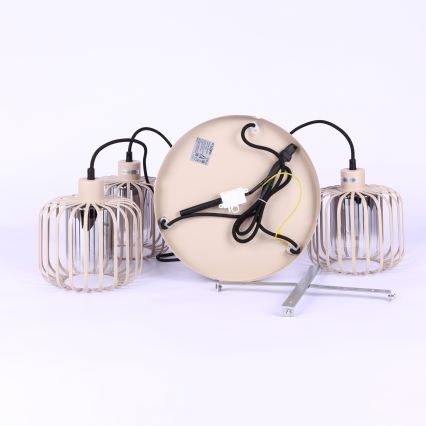 Globo - Rippvalgusti kaablil 3xE27/40W/230V