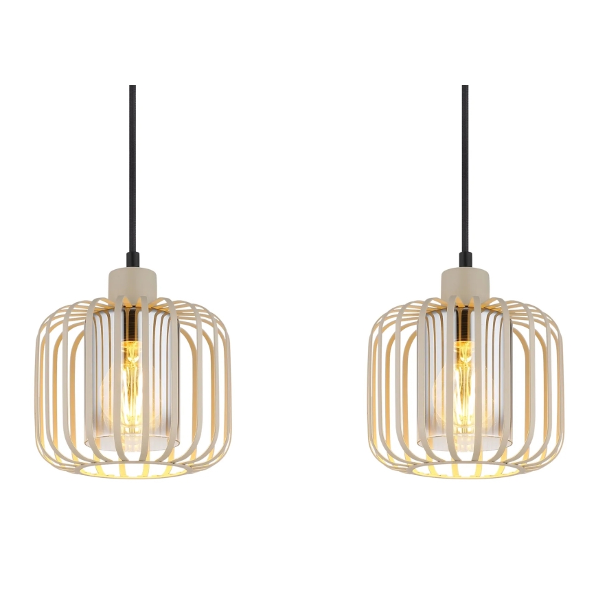 Globo - Rippvalgusti kaabliga 4xE27/40W/230V