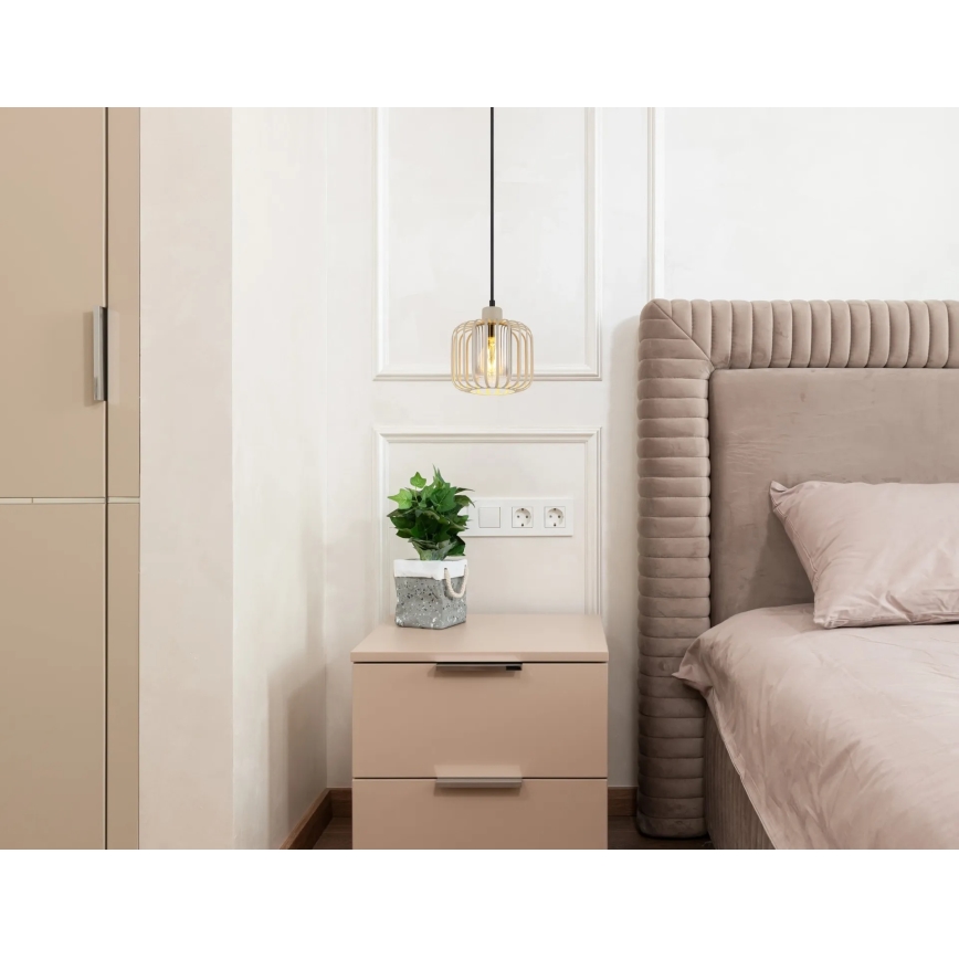 Globo - Kaabliga rippvalgusti 1xE27/40W/230V, läbimõõt 18 cm