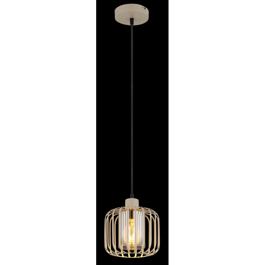 Globo - Kaabliga rippvalgusti 1xE27/40W/230V, läbimõõt 18 cm