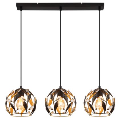 Globo - Lühter kaablil 3xE27/40W/230V