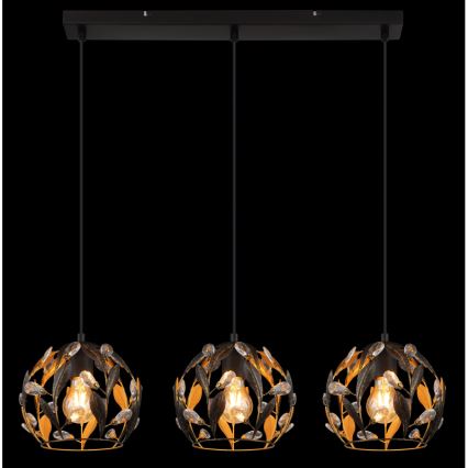 Globo - Lühter kaablil 3xE27/40W/230V