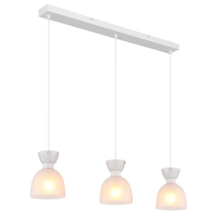 Globo - Lühter 3xE14/40W/230V valge