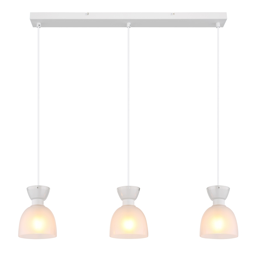 Globo - Lühter 3xE14/40W/230V valge
