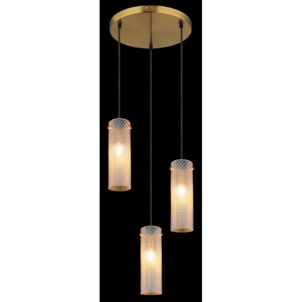 Globo - Lühter 3xE14/40W/230V kuldne