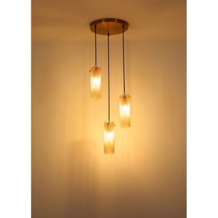 Globo - Lühter 3xE14/40W/230V kuldne