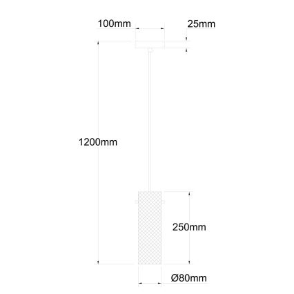 Globo - Lühter 1xE14/40W/230V