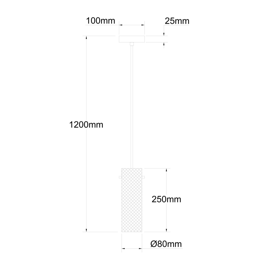 Globo - Lühter 1xE14/40W/230V