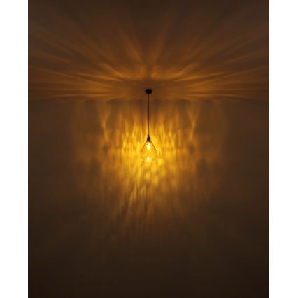 Globo - Lühter 1xE27/60W/230V d. 21 cm oranž