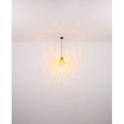 Globo - Lühter 1xE27/60W/230V d. 21 cm oranž