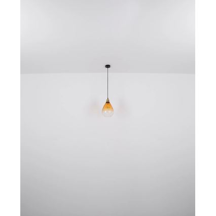 Globo - Lühter 1xE27/60W/230V d. 21 cm oranž
