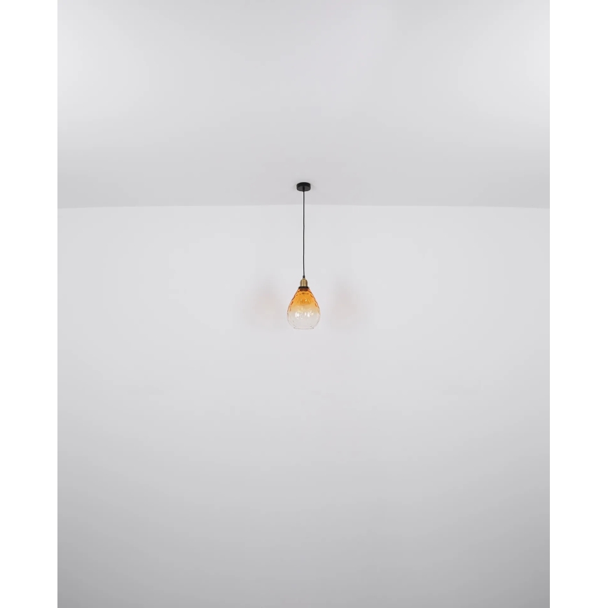Globo - Lühter 1xE27/60W/230V d. 21 cm oranž
