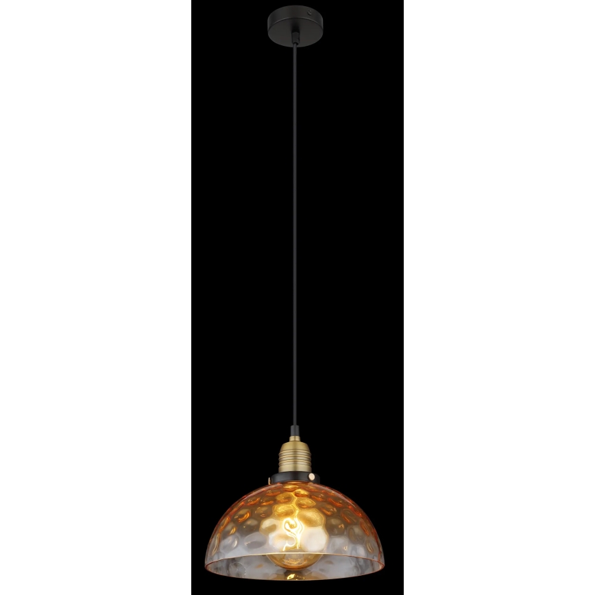 Globo - Lühter 1xE27/60W/230V d. 25 cm oranž