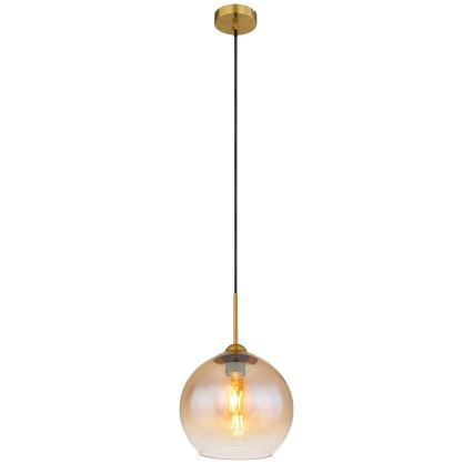 Globo - Rippvalgusti kaablil 1xE27/60W/230V messing