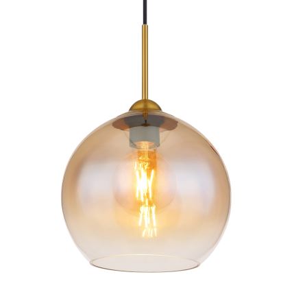 Globo - Rippvalgusti kaablil 1xE27/60W/230V messing