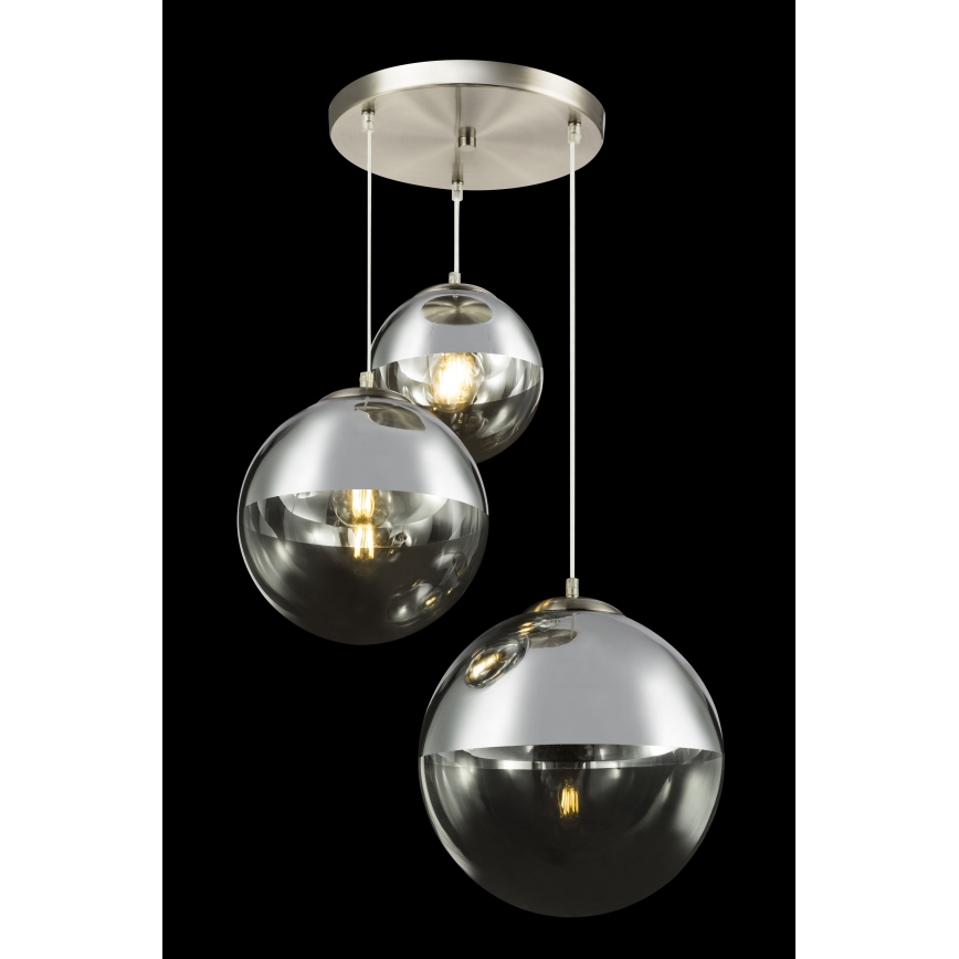 Globo - Lühter 3xE27/40W/230V d. 51 cm