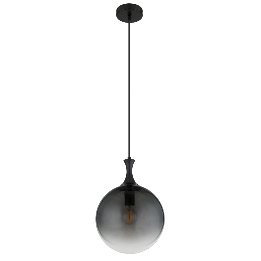 Globo - Lühter 1xE27/10W/230V d. 25 cm must