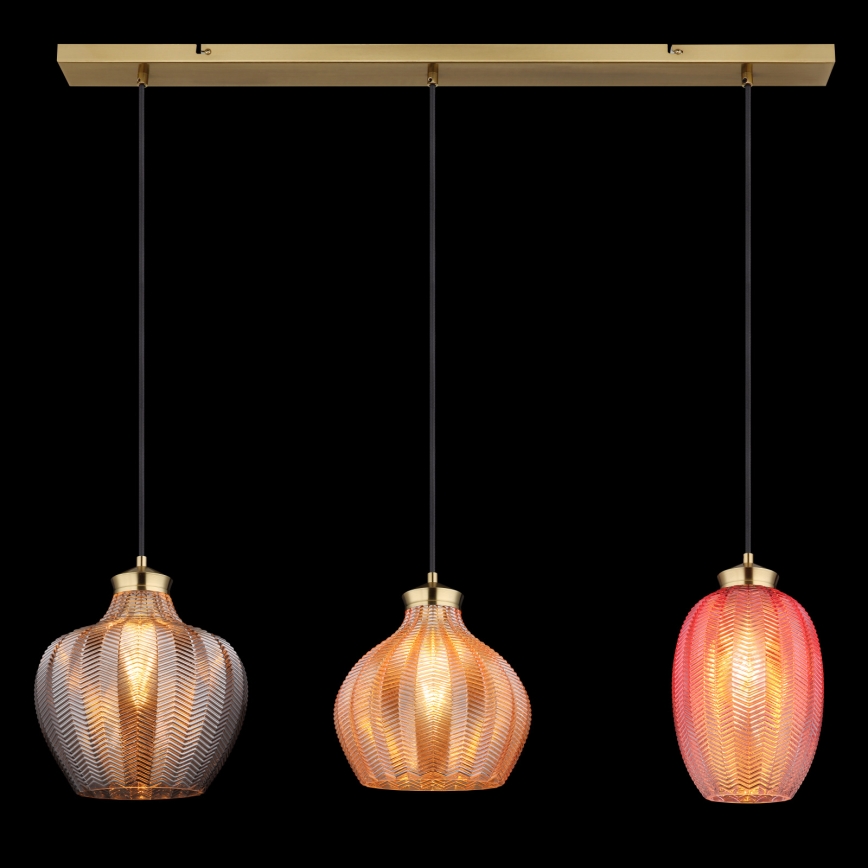 Globo - Kaabliga rippvalgusti 3xE27/60W/230V