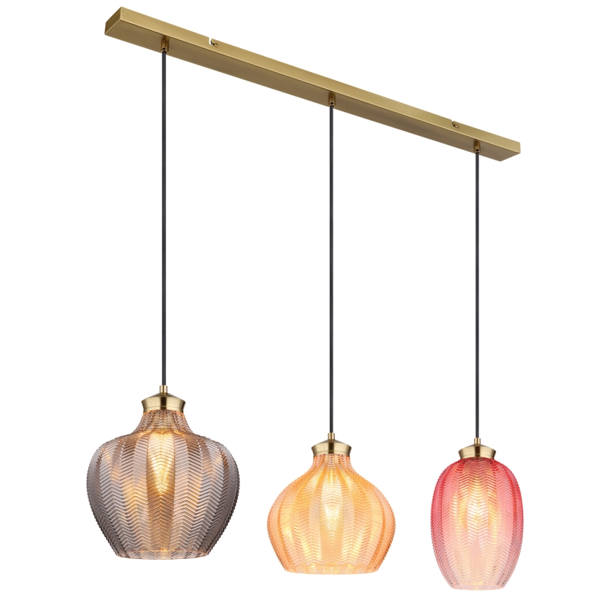 Globo - Kaabliga rippvalgusti 3xE27/60W/230V