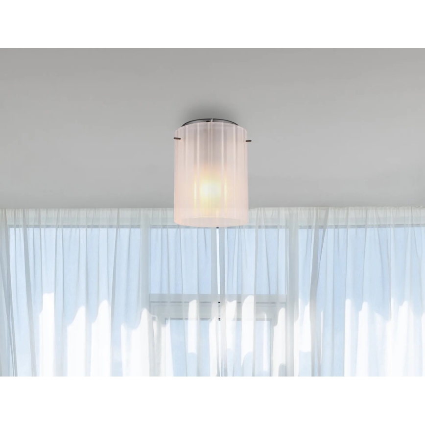 Globo - Laevalgusti 1xE27/40W/230V d. 18 cm valge