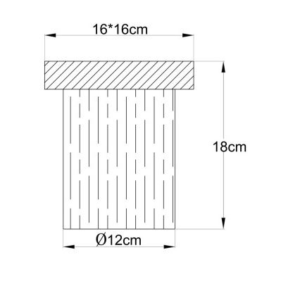 Globo - laelamp 1xE27/40W/230V 16x18 cm