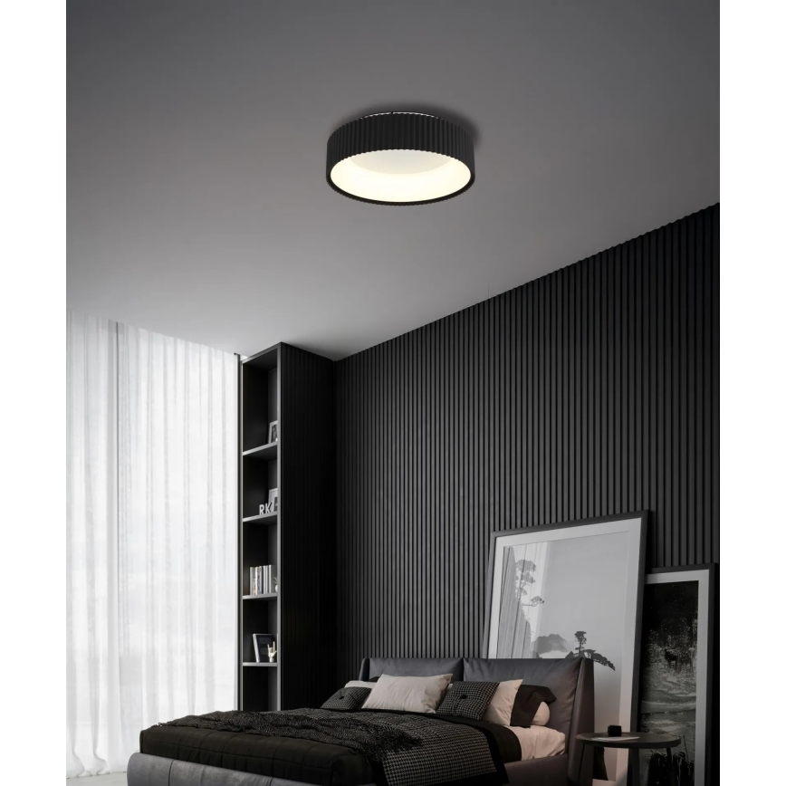 Globo - LED laelamp LED/45W/230V 2700/4000/6000K läbimõõt 46 cm must