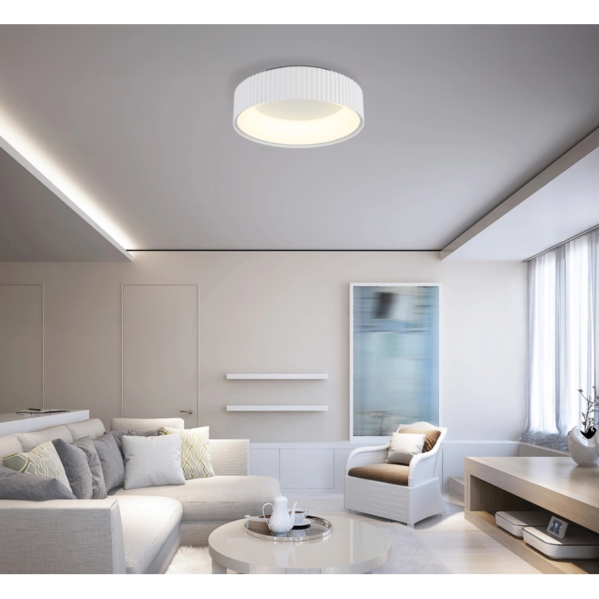 Globo - LED laelamp LED/45W/230V 2700/4000/6000K läbimõõt 46 cm valge