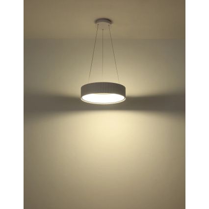 Globo - kaablil riputatav LED-rippvalgusti LED/45W/230V 2700/4000/6000K läbimõõt 46 cm valge