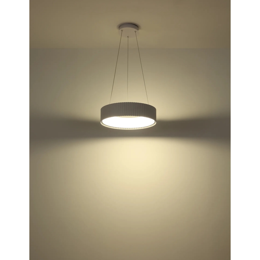 Globo - kaablil riputatav LED-rippvalgusti LED/45W/230V 2700/4000/6000K läbimõõt 46 cm valge