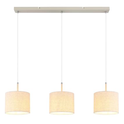 Globo - Ripplamp kaabliga 3xE27/40W/230V