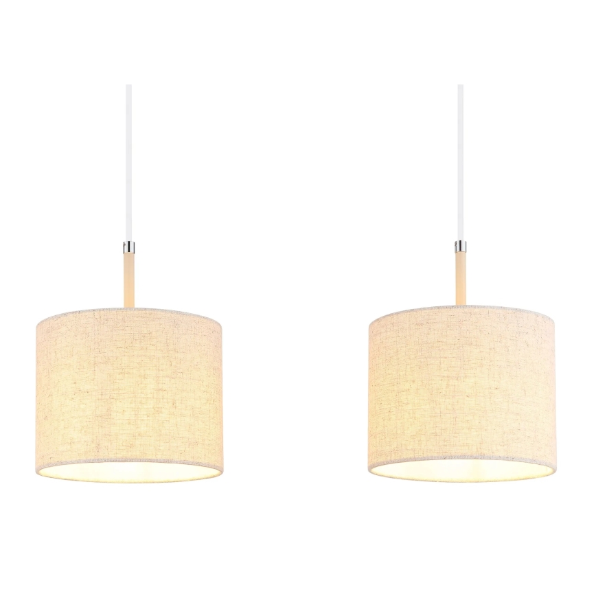 Globo - Ripplamp kaabliga 3xE27/40W/230V