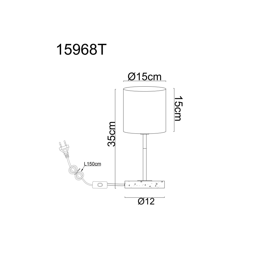 Globo - Laualamp 1xE14/40W/230V