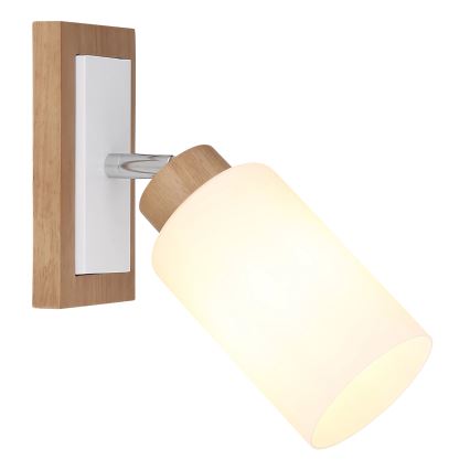 Globo - Suunatav seinavalgusti 1xE27/60W/230V beež/valge
