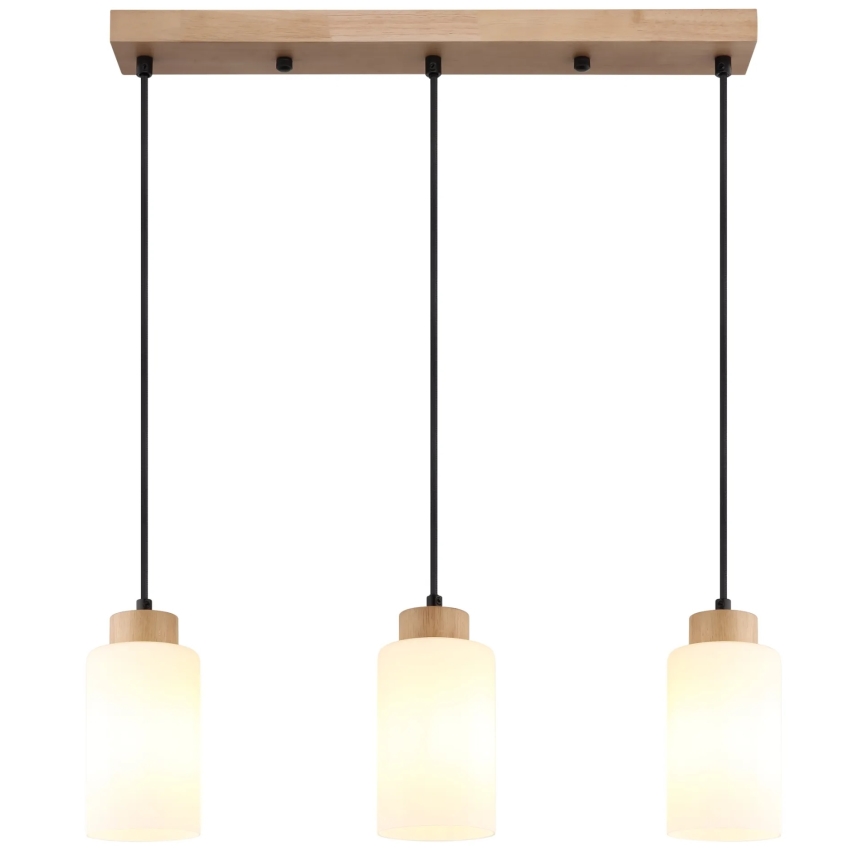 Globo - Kaabliga ripplamp 3xE27/60W/230V beež/valge
