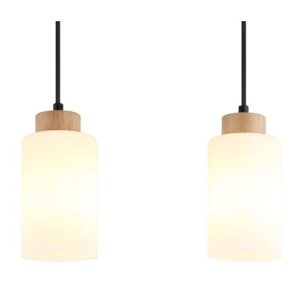 Globo - Kaabliga ripplamp 3xE27/60W/230V beež/valge
